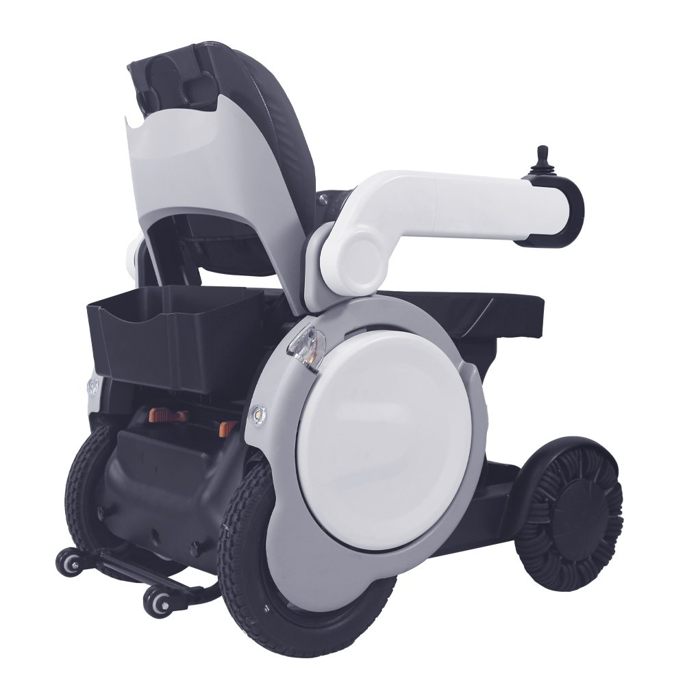 Cadeira elétrica resistente para adultos com rodas omnidirecionais seguras